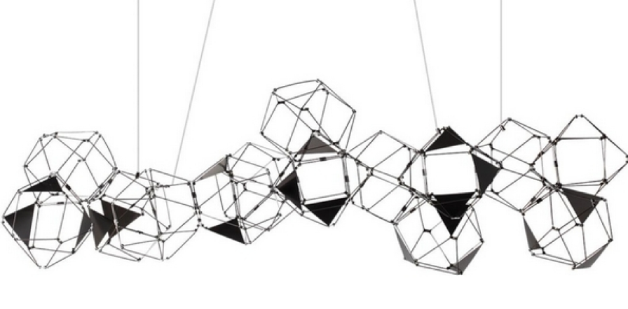 подвесная люстра хай-тек.